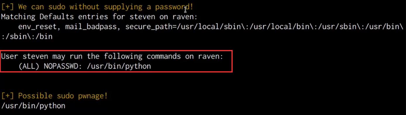 LinEnum output LinEnum output