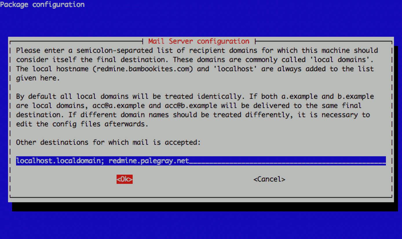 Exim destination domains configuration on Debian 5. Exim destination domains configuration on Debian 5.
