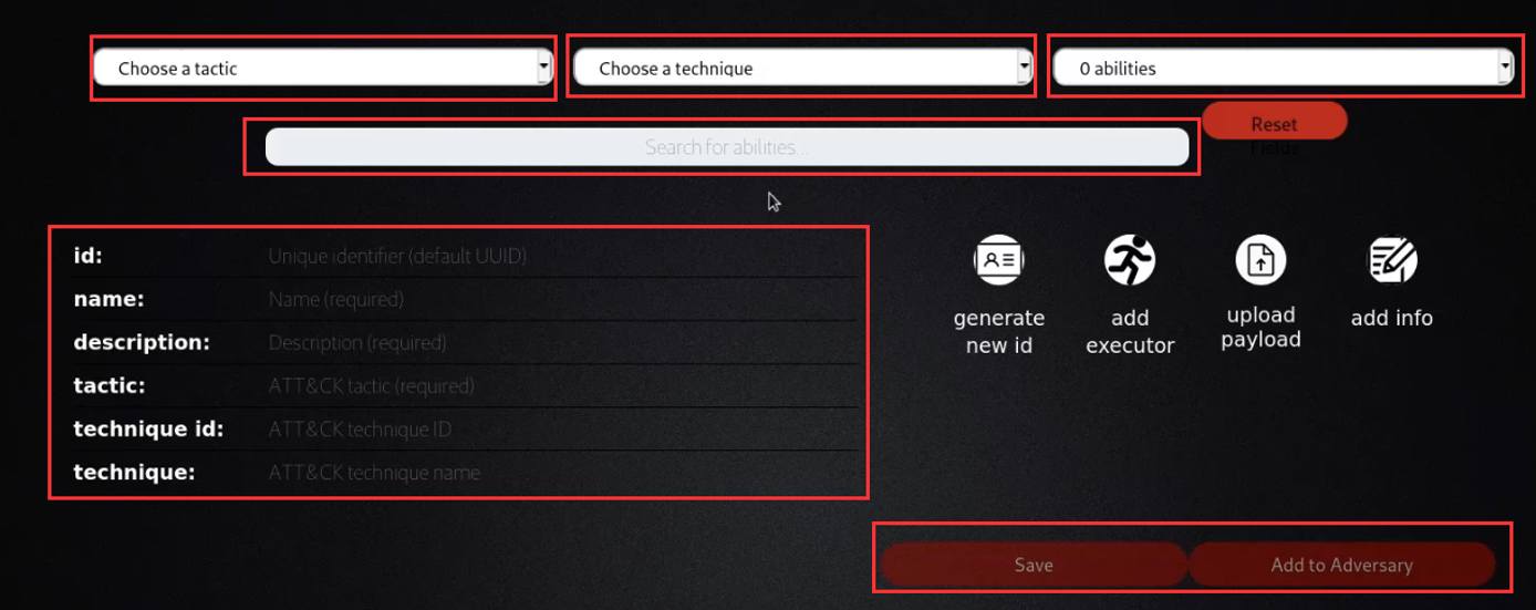 Caldera custom adversary profile add ability form Caldera custom adversary profile add ability form